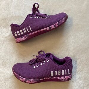 NoBull Sneakers Purple Heather Camo Sole W8 /M6.5